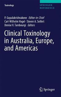 Cover image for Clinical Toxinology in Australia, Europe, and Americas