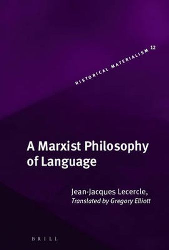 A Marxist Philosophy of Language