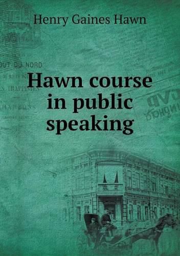 Cover image for Hawn course in public speaking