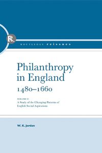 Cover image for Philanthropy in England