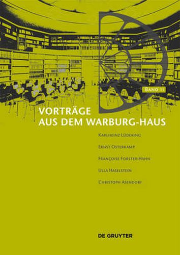 Cover image for Vortrage aus dem Warburg-Haus