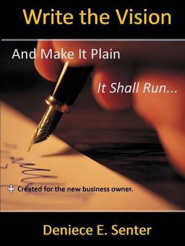 Cover image for Write the Vision and Make it Plain