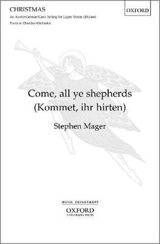 Cover image for Come, all ye shepherds (Kommet, ihr Hirten)