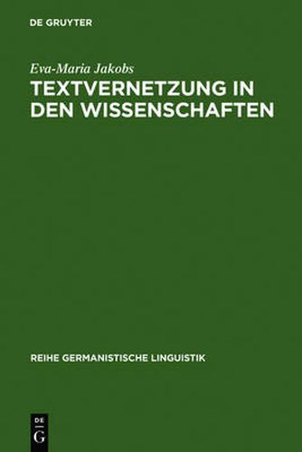 Cover image for Textvernetzung in den Wissenschaften