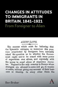 Cover image for Changes in Attitudes to Immigrants in Britain, 1841-1921: From Foreigner to Alien