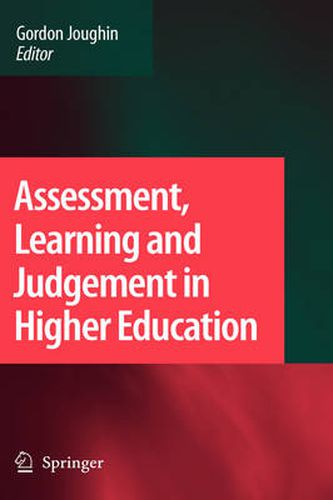Cover image for Assessment, Learning and Judgement in Higher Education