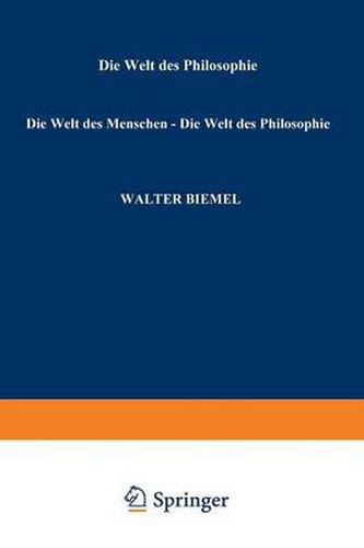 Die Welt des Menschen - Die Welt der Philosophie: Festschrift fur Jan Patocka