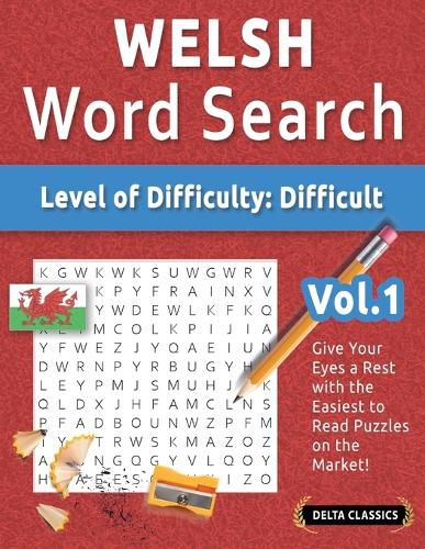 Cover image for Welsh Word Search - Level of Difficulty