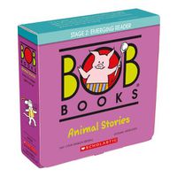 Cover image for Bob Books - Animal Stories Box Set Phonics, Ages 4 and Up, Kindergarten (Stage 2: Emerging Reader)