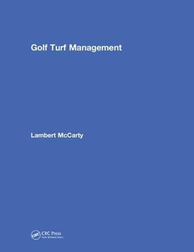 Cover image for Golf Turf Management