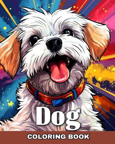 Cover image for Dog Coloring Book