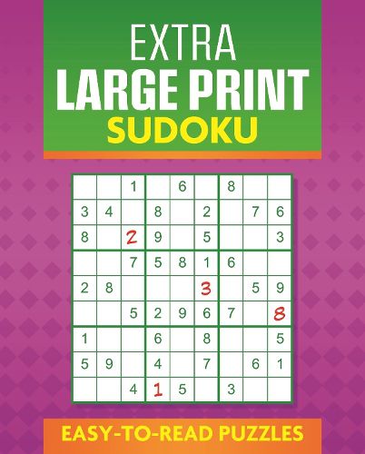 Cover image for Extra Large Print Sudoku