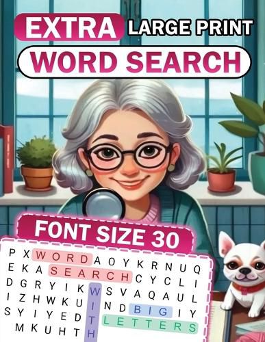 Cover image for Extra Large Print Word Search