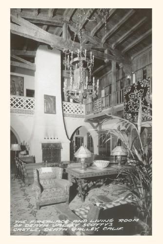 Cover image for The Vintage Journal Interior, Scotty's Castle, Death Valley