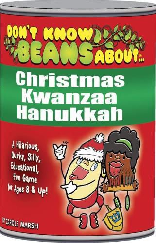 Cover image for Don't Know Beans Aboutchristmas, Kwanzaa & Hanukkah