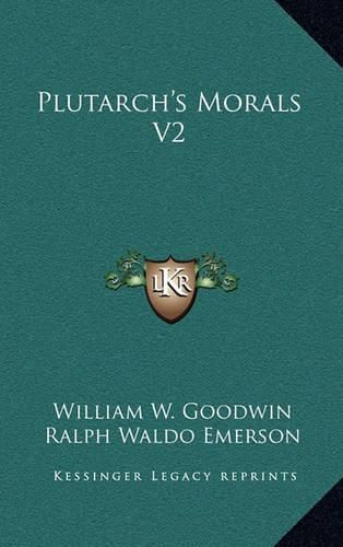 Cover image for Plutarch's Morals V2