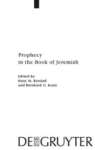 Cover image for Prophecy in the Book of Jeremiah