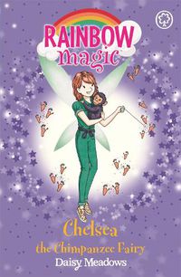 Cover image for Rainbow Magic: Chelsea the Chimpanzee Fairy: The Endangered Animals Fairies Book 3