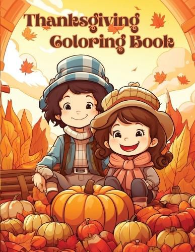 Cover image for Thanksgiving Coloring Book