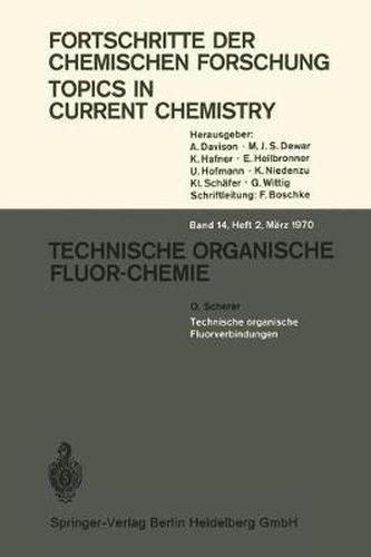 Cover image for Technische organische Fluorverbindungen