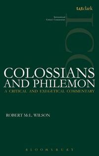 Cover image for Colossians and Philemon (ICC)