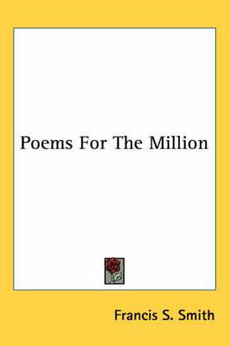 Cover image for Poems for the Million