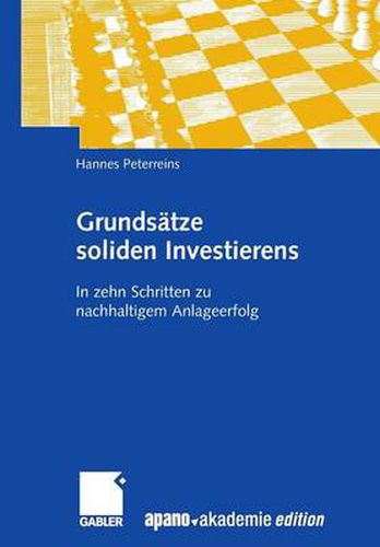 Cover image for Grundsatze Soliden Investierens: In Zehn Schritten Zu Nachhaltigem Anlageerfolg