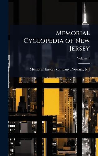 Cover image for Memorial Cyclopedia of New Jersey