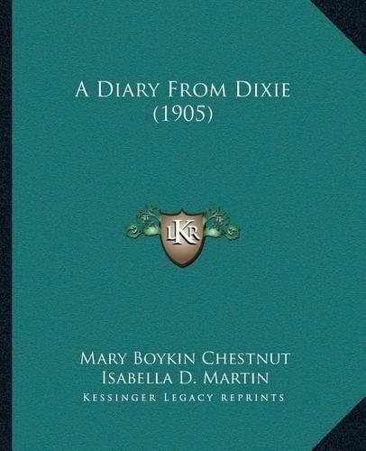 A Diary from Dixie (1905)