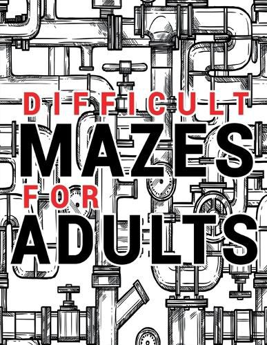 Cover image for Mazes for Adults Difficult