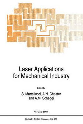 Cover image for Laser Applications for Mechanical Industry