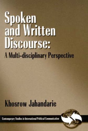 Cover image for Spoken and Written Discourse: A Multi-Disciplinary Perspective