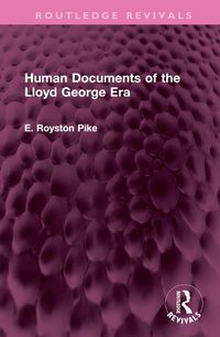 Cover image for Human Documents of the Lloyd George Era