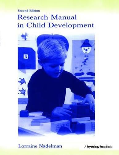 Cover image for Research Manual in Child Development