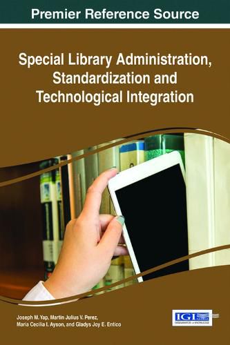 Cover image for Special Library Administration, Standardization and Technological Integration