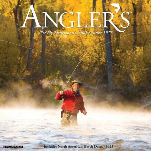 Cover image for Angler's 2026 12 X 12 Wall Calendar