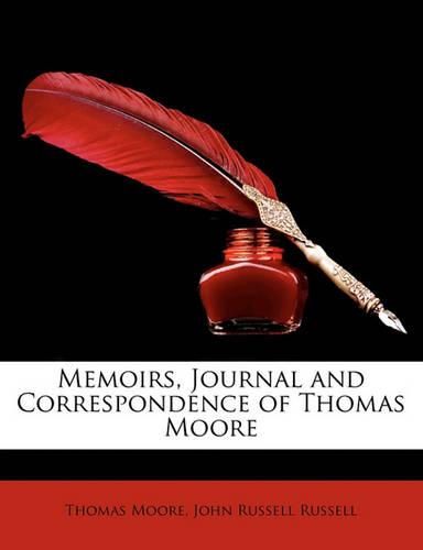 Cover image for Memoirs, Journal and Correspondence of Thomas Moore