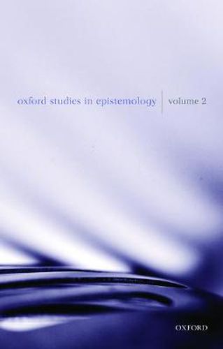 Cover image for Oxford Studies in Epistemology