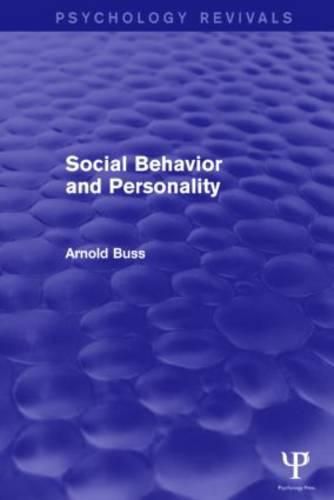 Cover image for Social Behavior and Personality