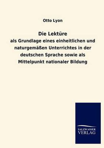 Cover image for Die Lekture
