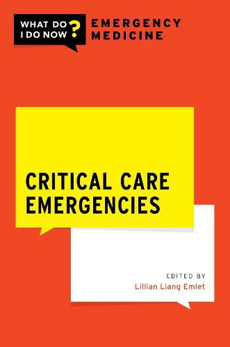 Cover image for Critical Care Emergencies