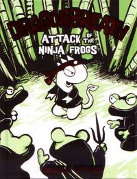 Cover image for Dragonbreath #2: Attack of the Ninja Frogs