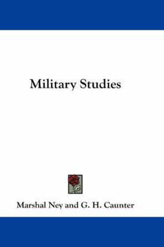 Cover image for Military Studies