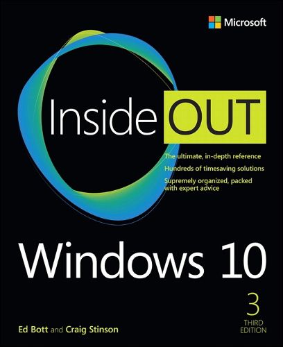 Cover image for Windows 10 Inside Out