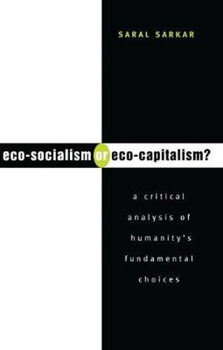 Cover image for Eco-Socialism or Eco-Capitalism?: A Critical Analysis of Humanity's Fundamental Choices