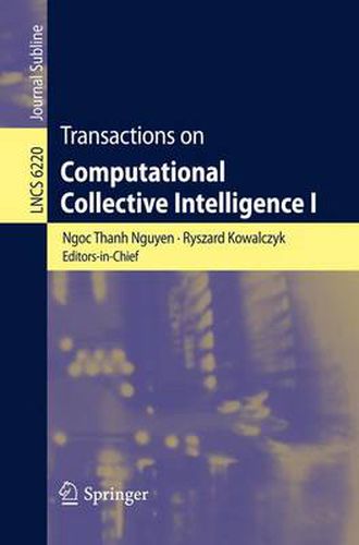 Cover image for Transactions on Computational Collective Intelligence I