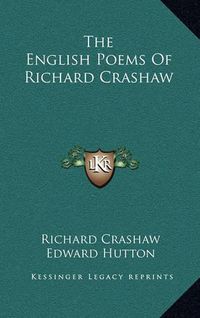 Cover image for The English Poems of Richard Crashaw