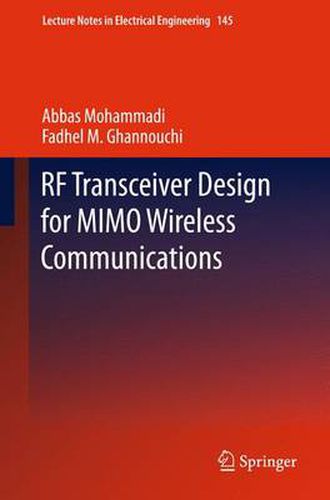 Cover image for RF Transceiver Design for MIMO Wireless Communications