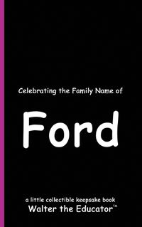 Cover image for Celebrating the Family Name of Ford