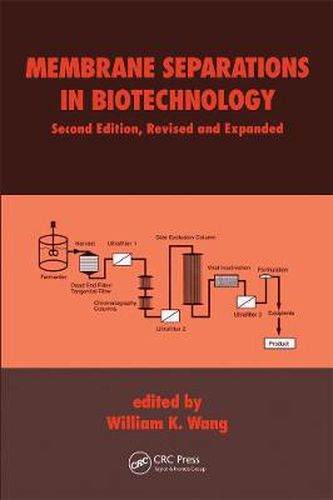 Cover image for Membrane Separations in Biotechnology